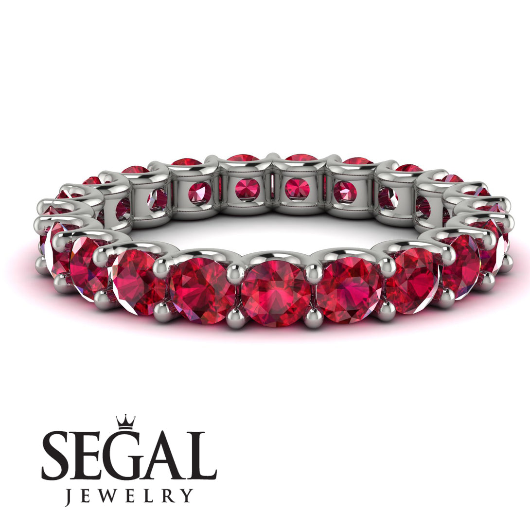 Ruby Eternity Ring - Jayla No. 12